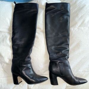 Sam Edelman Black Over the Knee Boots